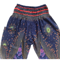 Kinderbroek Youth M Eye blauw